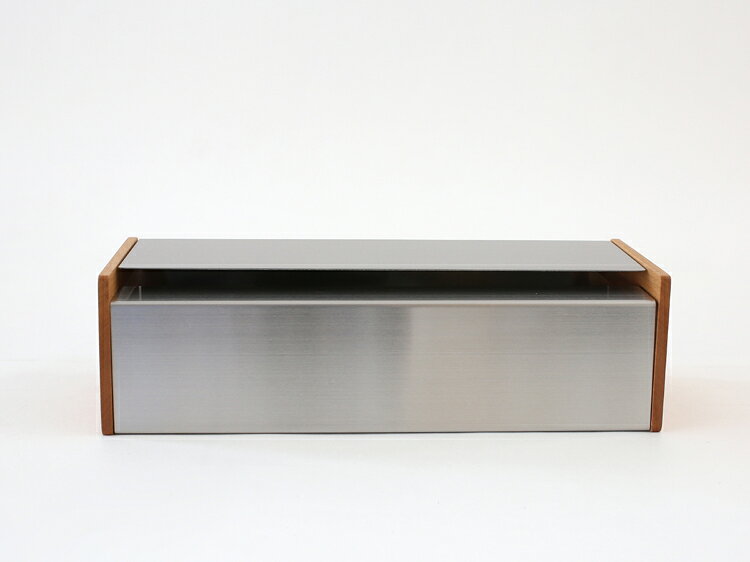 esprit lifestyle storeのヤマサキデザインワークス ティッシュボックス（チェリー）【日本製 ティッシュケース yamasakidesignworks tissuebox cherry 天然木 ステンレス 収納】｜アングル2