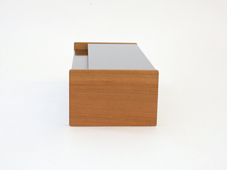 esprit lifestyle storeのヤマサキデザインワークス ティッシュボックス（チェリー）【日本製 ティッシュケース yamasakidesignworks tissuebox cherry 天然木 ステンレス 収納】｜アングル3