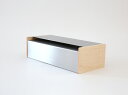 ヤマサキデザインワークス ティッシュボックス（メープル）【日本製 ティッシュケース yamasakidesignworks tissuebox maple 天然木 ステンレス 収納】
