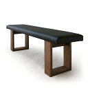 【送料無料】 MASTERWAL GROW BENCH(RANK PVC/ウォールナット レッドオーク ブラックチェリー)GRBN【マスターウォール グロウベンチ 無垢材 オイルフィニッシュ PVCレザー アカセ木工 正規販売店 新生活 引越し】