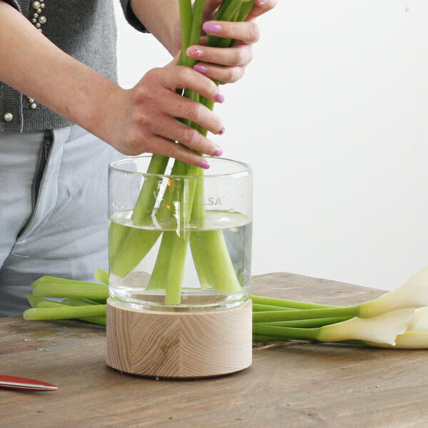 LSA LOTTA VASE&ASH BASE TLA2081【エルエスエー ロッタベース&アッシュ