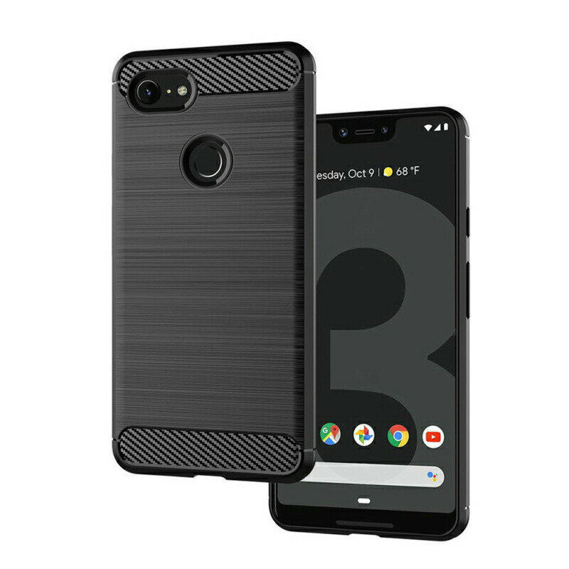 【持ちやすく衝撃に強いタイプ】google pixel 3 【pixel3 ケース】【pixel 3 xl ケース】google pixel3 ケース google pixel3xl ケース【ソフトTPU素材/カッコイイ系ケース・カバー】ピクセル3 ケース ピクセル3xl ケース