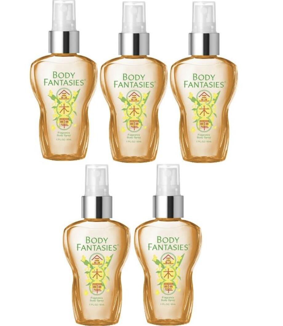 BODY FANTASIES ボディファンタジー ボディスプレー キンモクセイ 50ml×5本セット