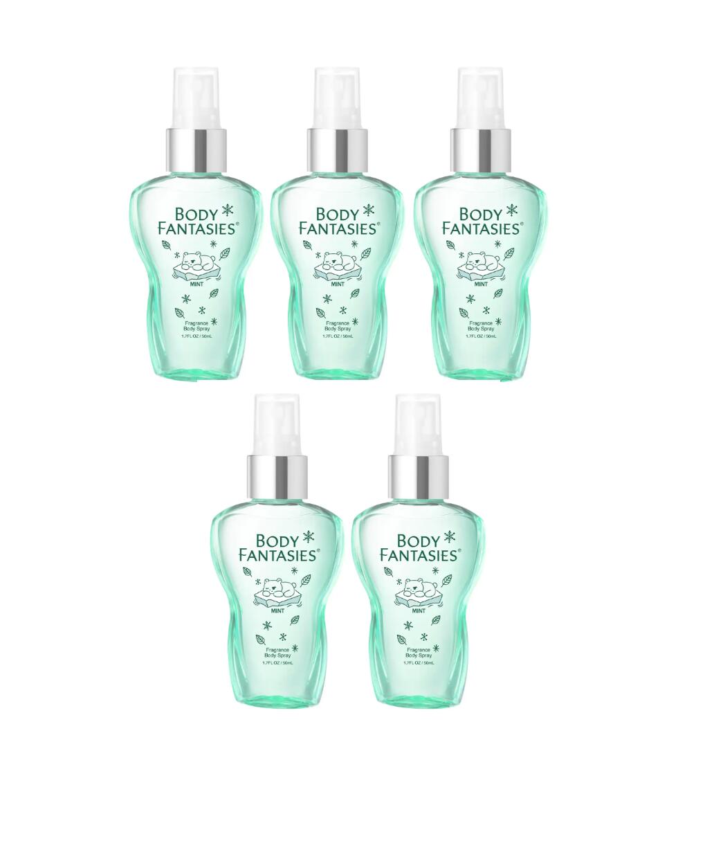 BODY FANTASIES ボディファンタジー ボディスプレー ミント 50ml×5本セット