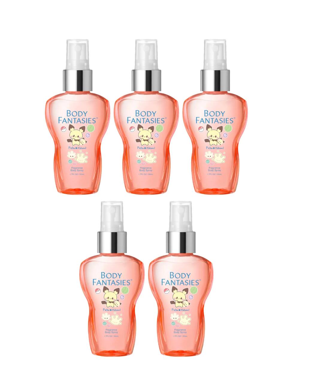BODY FANTASIES ボディファンタジー ボディスプレー モモ 50ml×5本セット