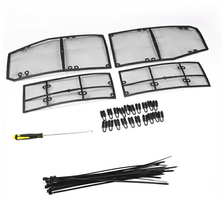 ボルボ XC60 用 昆虫 グリルメッシュグリル挿入ネット 1セット