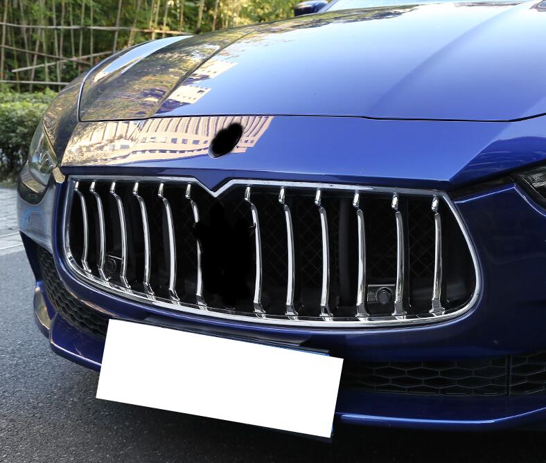 即納最大半額 マセラティ ギブリ Maserati Ghibli 専用設計 ラジエータグリル カバー 外装パーツ ガーニッシュ メッキ仕上 ドレスアップ カー用品 12p 独創的 Www Gestalt Cl