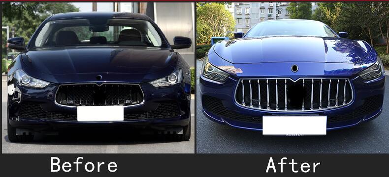 即納最大半額 マセラティ ギブリ Maserati Ghibli 専用設計 ラジエータグリル カバー 外装パーツ ガーニッシュ メッキ仕上 ドレスアップ カー用品 12p 独創的 Www Gestalt Cl
