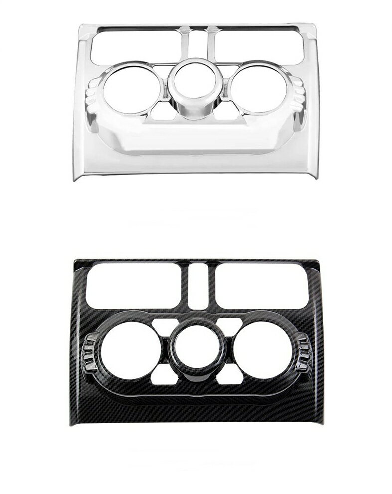 スズキ ジムニー JB64 JB74 用 センターコンソール エアコン パネル カバー スイッチ インテリアパネル ガーニッシュ パーツ 1枚 2色選択