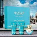 ヴェルサーチェ VERSACE ディラン ターコイズ ギフトセット EDT 50ml BL 50ml SG 50ml DYLAN BLUE TURQUOISE 香水 レディース