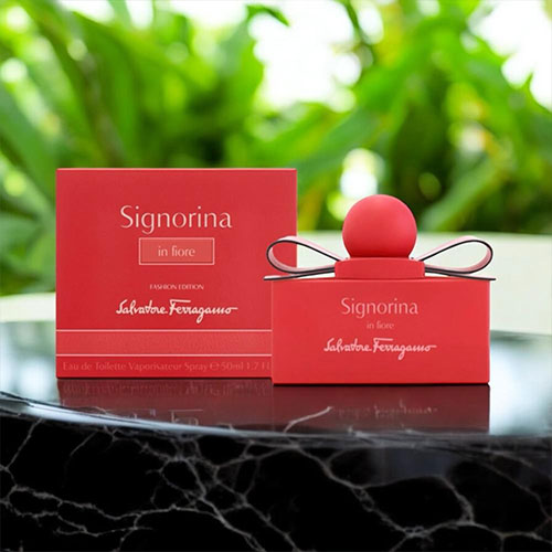 【ブラックフライデー！ポイント最大10倍！】サルヴァトーレフェラガモ FERRAGAMO シニョリーナ イン フィオーレ ファッション カプセルコレクション EDT「箱不良」50ml SIGNORINA IN FIORE 香水 レディース フレグランス