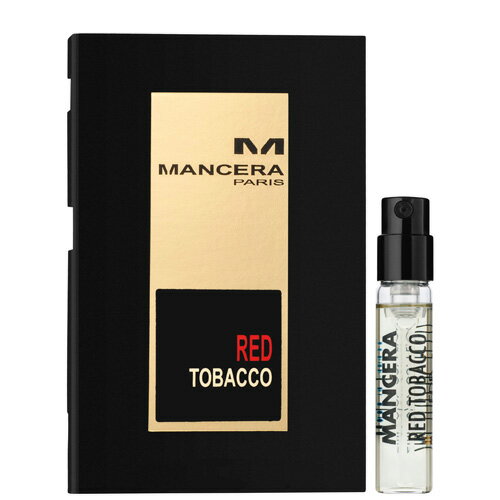 香水 メンズ レディース 兼用 マンセラ Mancera レッド タバコ「チューブサンプル」Red Tobacco EDP 2ml ミニ香水 フレグランス ギフト