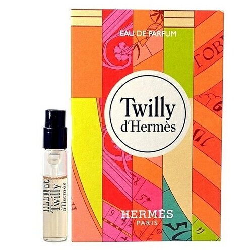 【マラソンP最大45.5倍】エルメス Hermes ツイリー ドゥ エルメス「チューブサンプル」Twilly de Hermes EDP 2ml ミニ香水 フレグランス ギフト 「香水 レディース」のサムネイル
