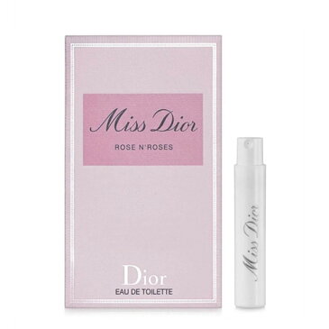 香水 レディース クリスチャンディオール Dior ミス ディオール ローズ&ローズ「チューブサンプル」Miss Dior Rose & Rose EDT 1ml ミニ香水 あす楽