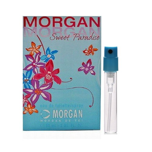 モルガン 【ご愛顧感謝デーP最大10倍】香水レディース モルガン MORGAN スイート パラダイス TOI SWEET PARADISE EDT 1.5ml「サンプル 香水」フレグランス ギフト