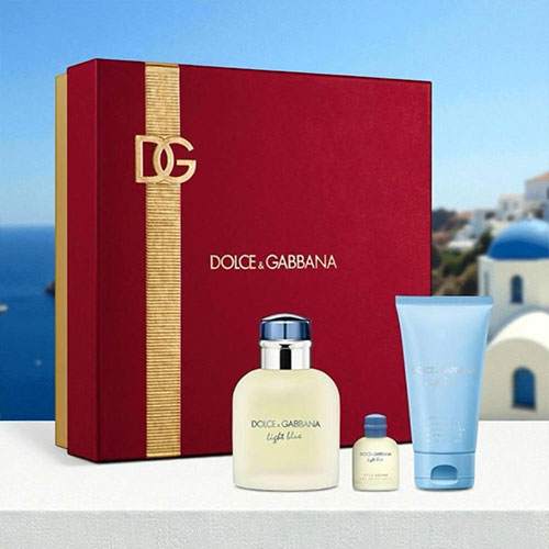 ドルチェ&ガッバーナ DOLCE & GABANNA ライトブルー プールオム コフレセット LIG ...