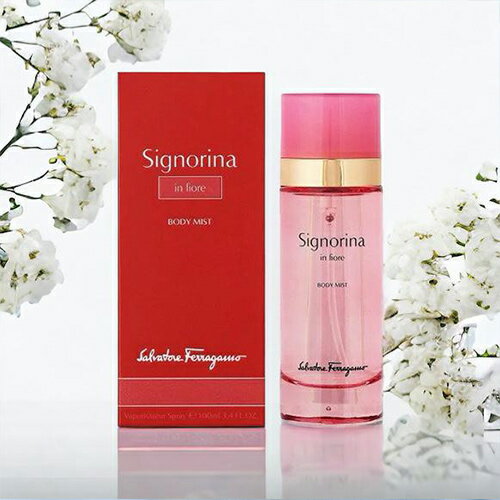 フェラガモ SALVATORE FERRAGAMO シニョリーナ イン フィオーレ レディース ボディミスト 100ml SIGNORINA IN FIORE BODY MIST フレグランスギフト プレゼント