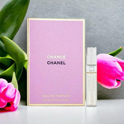 シャネル 【マラソン最大P7倍】シャネル CHANEL チャンス オードパルファム「チューブサンプル」CHANCE EDP 1.5ml ミニ香水 フレグランス ギフト プレゼント 「香水 レディース」