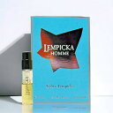 ロリータ レンピカ ロリータレンピカ LOLITA LEMPICKA レンピカ オム EDT 1.5ml LEMPICKA HOMME 香水 メンズ フレグランス チューブサンプル