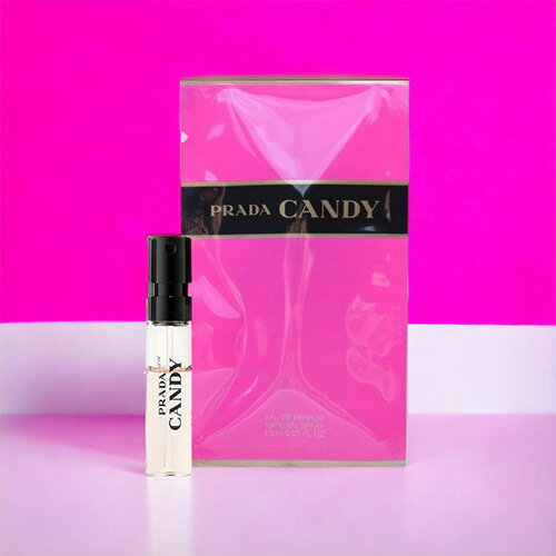 プラダ 香水（レディース） 香水 レディース プラダ PRADA キャンディ オードパルファム「チューブサンプル」Prada Candy EDP 1.5ml ミニ香水 フレグランス ギフト