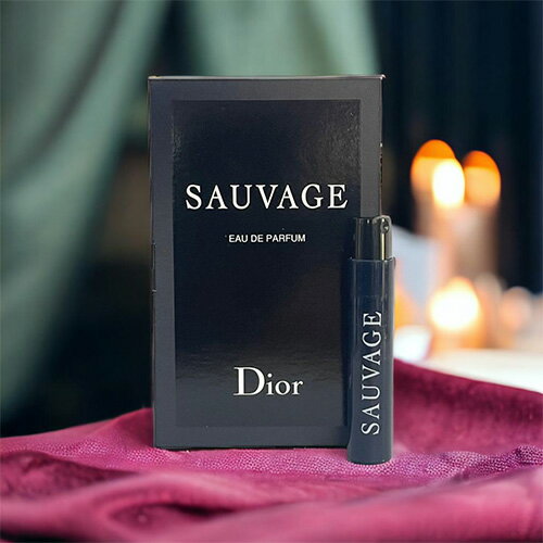 【スーパーセール当店最大P10倍】クリスチャン ディオール CHRISTIAN DIOR ソヴァージュ EDP 1ml SAUVAGE 「チューブサンプル」香水 メンズ フレグランス サンプル香水 ギフト