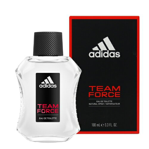 アディダス 【ご愛顧感謝デーP最大10倍】アディダス ADIDAS チームフォース「2023年リニューアル」TEAM FORCE EDT 100ml 香水 メンズ フレグランス ギフト プレゼント