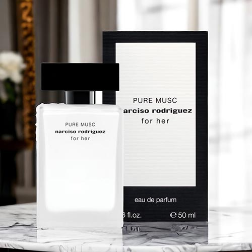 【マラソン最大P7倍】ナルシソ ロドリゲス Narciso Rodriguez ピュア ムスク EDP 50ml Pure Musc 香水 レディース フレグランス ギフト