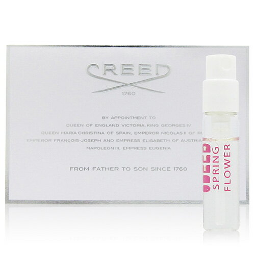 【ご愛顧感謝デーP最大10倍】クリード CREED スプリングフラワー EDP 2ml SPRING FLOWER 香水 レディース チューブサンプル ミニ香水 フレグランス ギフト