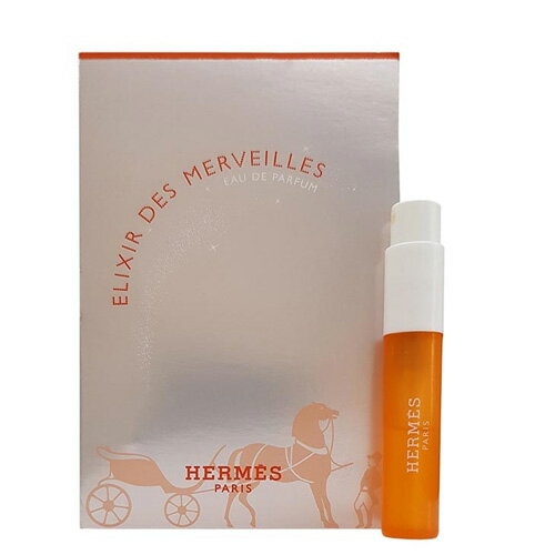 レディース エルメス HERMES エリクシール ド メルヴェイユ「チューブサンプル」ELIXIR DES MERVEILLES EDP 2ml フレグランス ギフト