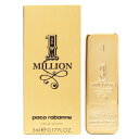 パコラバンヌ パコ ラバンヌ PACO RABANNE ワンミリオン「ミニボトル」EDT 5ml 1 MILLION 香水 メンズ ミニ香水 フレグランス ギフト