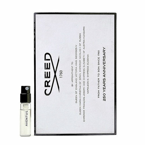 【ご愛顧感謝デーP最大10倍】クリード CREED アバントゥス フォーメン「チューブサンプル」EDP 2ml 香水 メンズ AVENTUS FOR MEN フレグランス ギフト