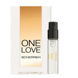 ジャン ルイ シェレル 香水 レディース ジャン ルイ シェレル SCHERRER ワンラブ「チューブサンプル」ONE LOVE EDP 1.5ml フレグランス