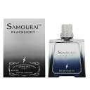 Ah TC SAMOURAI ubNCg BLACK LIGHT EDT 100ml  Y tOX