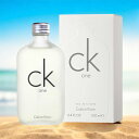 【24時間限定!ワンダフルデーP最大10倍!】カルバンクライン CALVIN KLEIN シーケーワン EDT 100ml CALVIN KLEIN CK ONE EDT 香水 ユニセックス フレグランス ギフト プレゼント