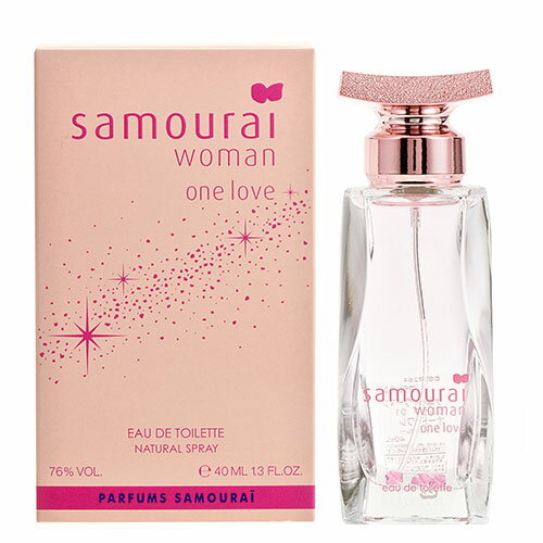 【マラソン最大P7倍】アランドロン サムライウーマン Samourai Woman ワンラブ EDT 40ml One love 香水 レディース フレグランス ギフトプレゼント