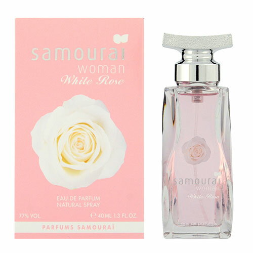 サムライ ウーマン SAMOURAI WOMAN ホワイトローズ EDP 40ml White Rose 香水 レディース フレグランス ギフトプレゼント