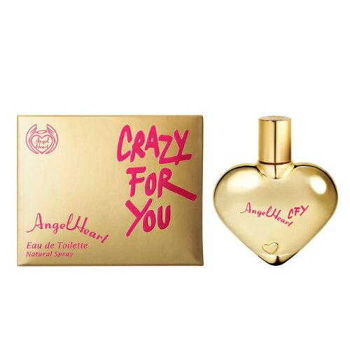 エンジェルハート 【ご愛顧感謝デーP最大10倍】エンジェルハート ANGEL HEART クレイジーフォーユー EDT 50ml CRAZY FOR YOU 香水 レディース フレグランス ギフト ラッピング