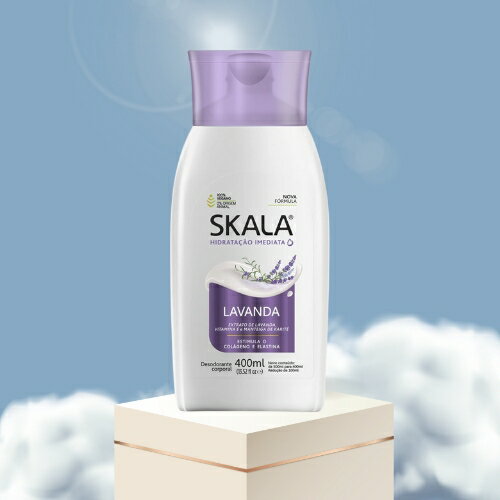 XJ SKALA {fB[V x_[ 500ml LAVANDA HIDRATANTE CORPORAL {fBN[ ێ