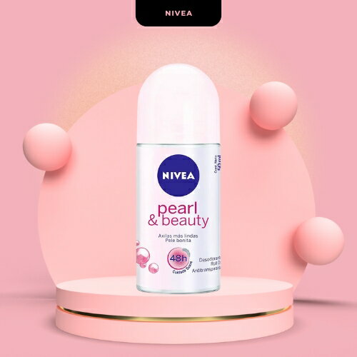 ニベア NIVEA ロールオンデオドラント パール＆ビューティ 50ml PEARL BEAUTY DESODORANTE ROLL ON 制汗剤 汗抑制