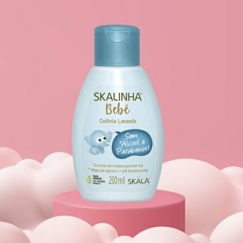 スカリニャベベ SKALINHA BEBE ベイビー コロン ラベンダー 200ml LAVANDA COLONIA ボディケア 赤ちゃん ベビー 1