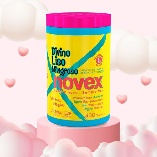 Υå NOVEX ߥ饯 ȥ졼 إޥ 400g DIVINO LISO MILAGROSO CREME DE TRATAMENTO ȥ졼ȥإ ĥȱ