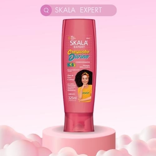 【マラソン最大P7倍】スカラエキスパート SKALA EXP クレスピーニョ ディヴィーノ コンディショナー 325ml CRESPINHO DIVINO CONDICIONADOR ヘアケア キッズ カールヘア用 リンス