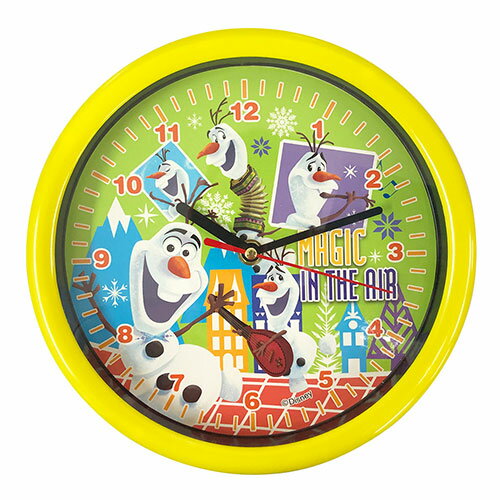ディズニー アナと雪の女王 時計 ウォールクロック DISNEY FROZEN 2 RELOJ CLOCK ASSORTED