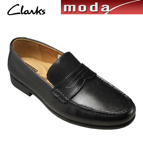 クラークス スリッポン ローファー 036J ブラック Clarks メンズ 靴