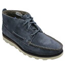 ≪【Clarks(クラークス)】Dakin Deck（デーキン　デッキ）・423E（ネイビースエード）/モカシンショートブーツ/26110343≫≪Clarks(クラークス)≫≪カジュアル≫≪Dakin Deck（デーキン　デッキ）≫≪紐あり≫≪モカシン≫≪ブーツ≫≪スエード≫≪ネイビー≫≪UK6.0(24.0cm)≫≪UK6.5(24.5cm)≫≪UK7.0(25.0cm)≫≪UK7.5(25.5cm)≫≪UK8.0(26.0cm)≫UK8.5(26.5cm)≫≪UK9.0(27.0cm)≫≪UK9.5(27.5cm)≫クラークスの本拠グラストンベリーの塔をシンブルマークとしたクラークスの最高峰コレクション。伝統だけではない、トレンドを取り入れ、進化を遂げたデザインフォルムに仕上げました。デッキシューズデザインを秋冬様に大胆にアレンジ。超軽量ソール「Extra Light Sole（エクストラライトソール）」や臭いを抑える消臭・カビやバイ菌の繁殖を抑え吸湿・対磨耗性に優れる効果のインソール「OrthoLite（オーソライト）」を採用する等、素材やカラーリングだけではなく、機能面においても完成度の高いアイテムとなっています。 [1]：【ベージュスエード】はベージュというよりもオーク色に近い、深みのあるカラー。 【ベージュスエード】はこちら [2]：ツマミUモカシンのトゥ。 [3]：オーセンティックなウェッジライン。 [4]：3アイレットのブラッチャー（外羽根）部分。レースは四角い革ひもを使用。 [5]：靴内は防寒性に優れたボア付き。 [6]：リアデザイン。ヒールの高さ約3.3cm+フットベットインソールの厚み約1.2cm。 [7]：深い溝が交互に走る大胆なデザイン。クッション性に優れた超軽量のラバーソール【Extra Light（エクストラライト）】を採用。また、また、インソールには衝撃を吸収し、柔らかい履き心地と臭いを抑える消臭・カビやバイ菌の繁殖を抑え吸湿・対摩耗性に優れた効果を発揮する「Ortholite（オーソライト）」インソールを使用。 clarksの他の商品はこちら regalのシューケアグッズはこちら ブランド Clarks(クラークス) 商品番号 423E（ネイビースエード）/26110343 商品名 Dakin Deck（デーキン　デッキ） 素材 スエード カラー ネイビーウォームラインドスエード ソール 合成ゴム底 ソールの厚み ソール約3.3cm+フットベットインソールの厚み約1.2cm 製造国 ベトナム