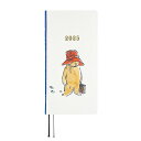 ほぼ日手帳 2025 weeks 日本語 パディントン(TM)/このくまをよろしく 1月始まり 週間手帳 週間レフト スリム縦長