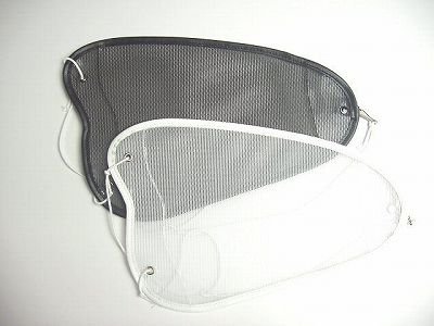 【当店全商品送料無料】 弓道具 弓道着類 胸当て メッシュ (白)