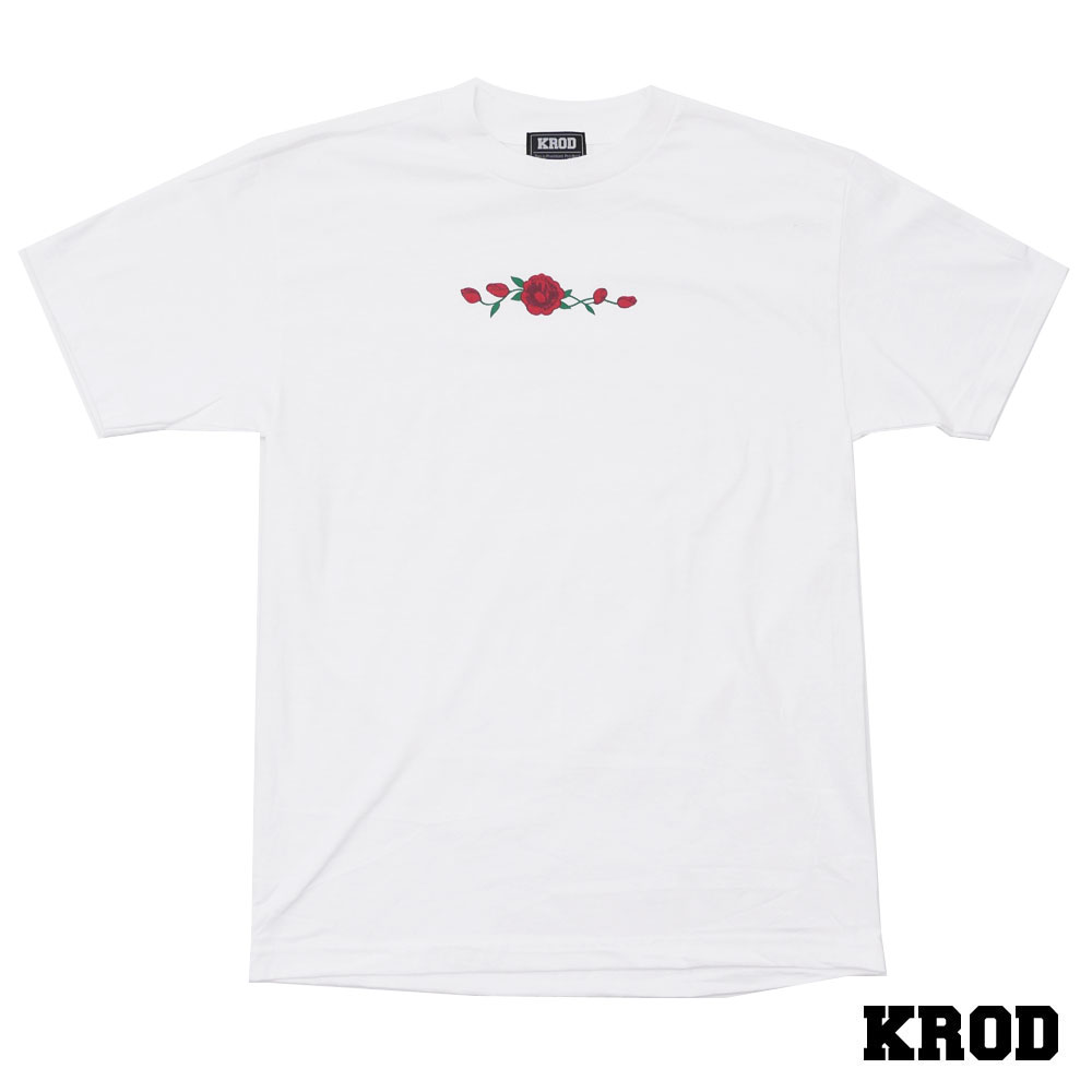【数量限定特別価格】 KROD正規取扱店 新品 クラウド KROD ROSE TEE 【Tシャツ】 WHITE 999005081040