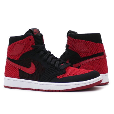 ナイキ NIKE AIR JORDAN 1 RETRO HI FLYKNIT エアジョーダン BLACK/VARSITY RED-WHITE メンズ 919704-001 191012987289