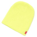 シュプリーム ニット帽 メンズ 【数量限定特別価格】 新品 シュプリーム SUPREME Basic Beanie ビーニー YELLOW イエロー 黄色 メンズ レディース